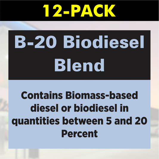 Biodiesel Blend - B20 (12-Pack)
