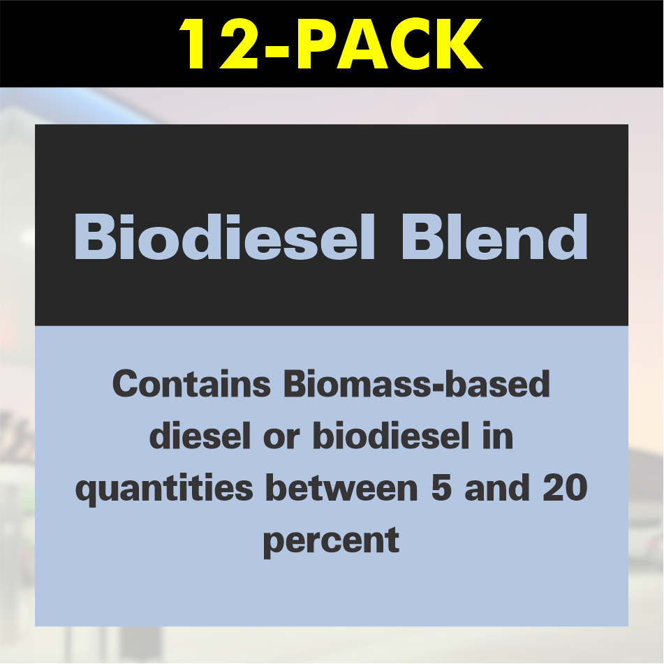 Biodiesel Blend (12-Pack)