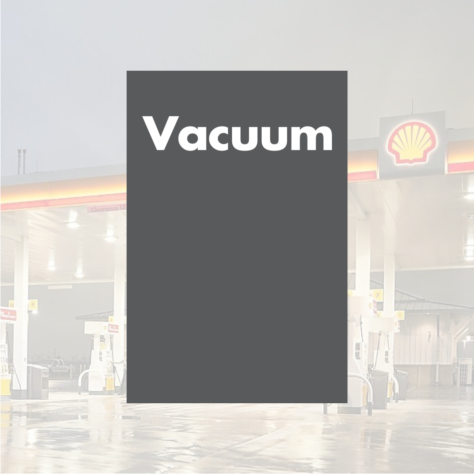 Shell Directional Signs - Gray w/ White